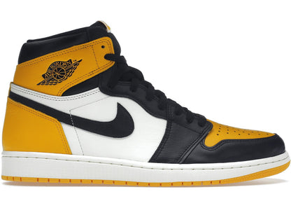 Air Jordan 1 Retro High OG Yellow Toe Sneakers - Streetwear Essential