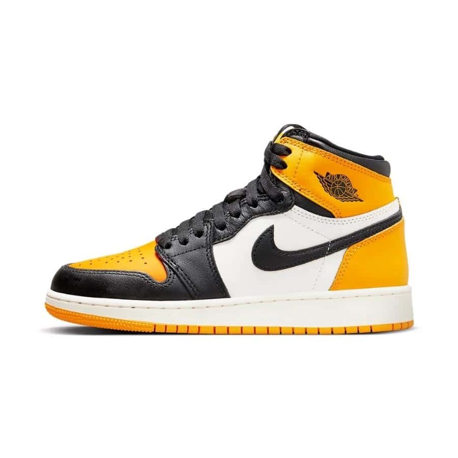 Air Jordan 1 Retro High OG Yellow Toe Sneakers - Head-Turner