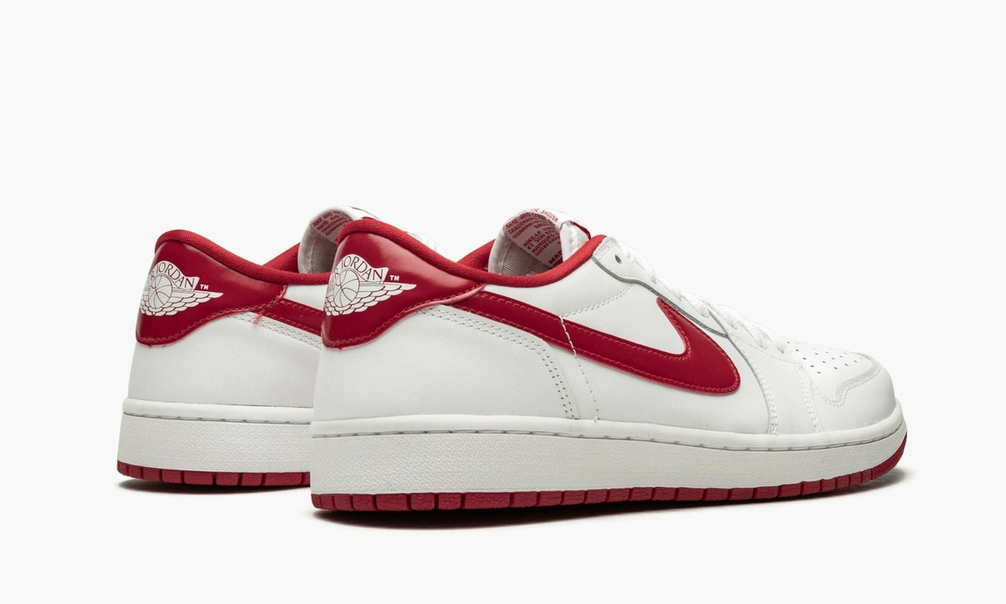 Air Jordan 1 Retro Low OG “White / Varsity Red” Sneakers - Legend Status