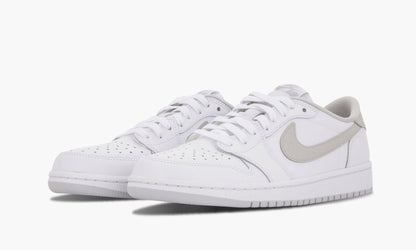 Air Jordan 1 Retro Low OG White / Neutral Grey Sneakers - OG Colorway