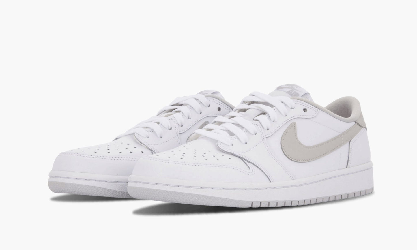 Air Jordan 1 Retro Low OG White / Neutral Grey Sneakers - OG Colorway