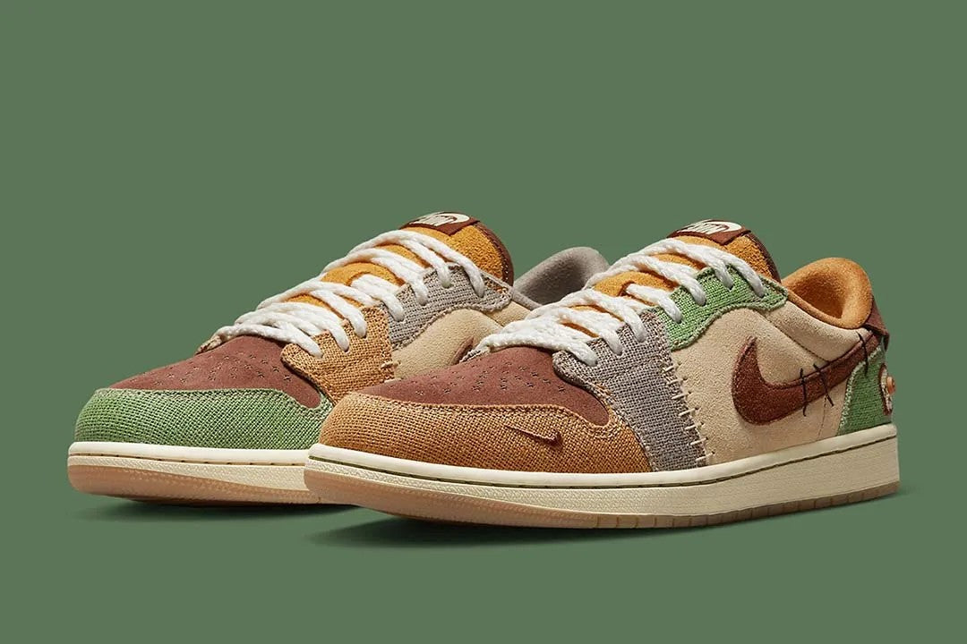 Air Jordan 1 Retro Low OG Zion Wiliamson Vodoo Sneakers - Modern Classic