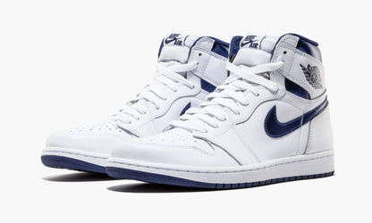 Air Jordan 1 Retro Metallic Navy Sneakers - Basketball Legend