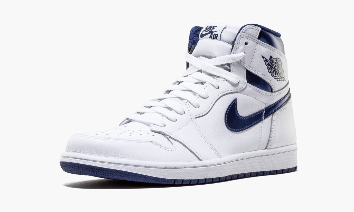 Air Jordan 1 Retro Metallic Navy Sneakers - Basketball Legend