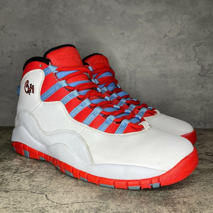 Air Jordan 10 Retro Chicago Flag Sneakers - All-Day Comfort