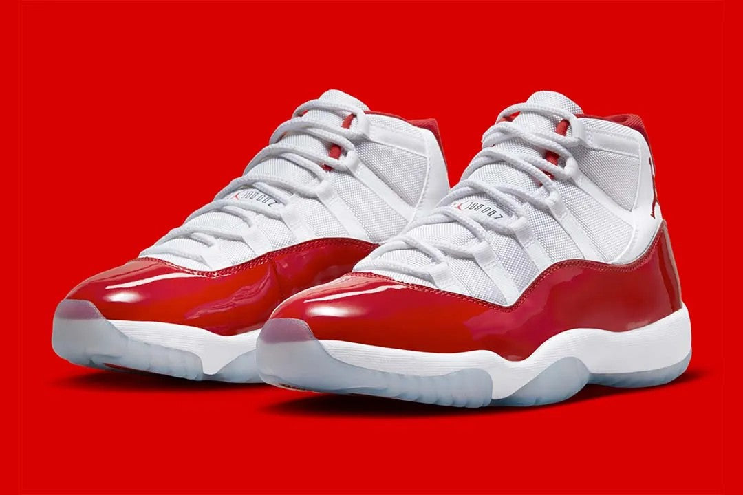 Air Jordan 11 Retro Cherry Sneakers - Modern Classic | Rotation Essential