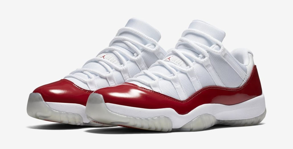 Air Jordan 11 Retro Low 2016 Cherry Sneakers - Modern Classic