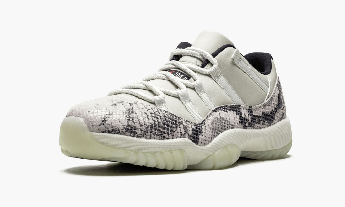 Air Jordan 11 Retro Low “Snakeskin Light Bone” Sneakers - Modern Classic