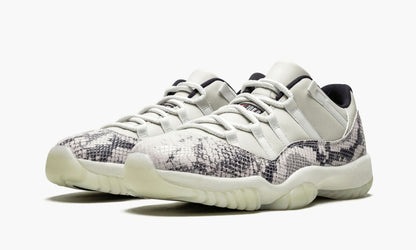 Air Jordan 11 Retro Low Snakeskin Light Bone Sneakers - Court Icon