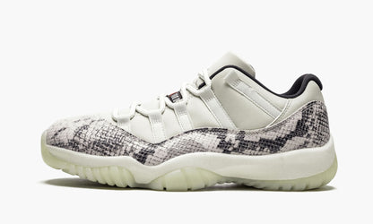 Air Jordan 11 Retro Low Snakeskin Light Bone Sneakers - Court Icon