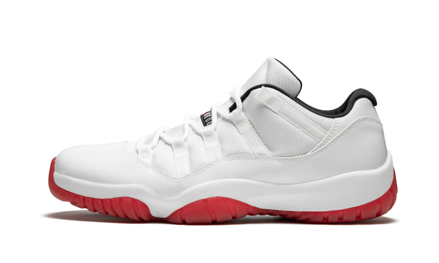 Air Jordan 11 Retro Low White/Varsity Red Sneakers - All-Day Comfort