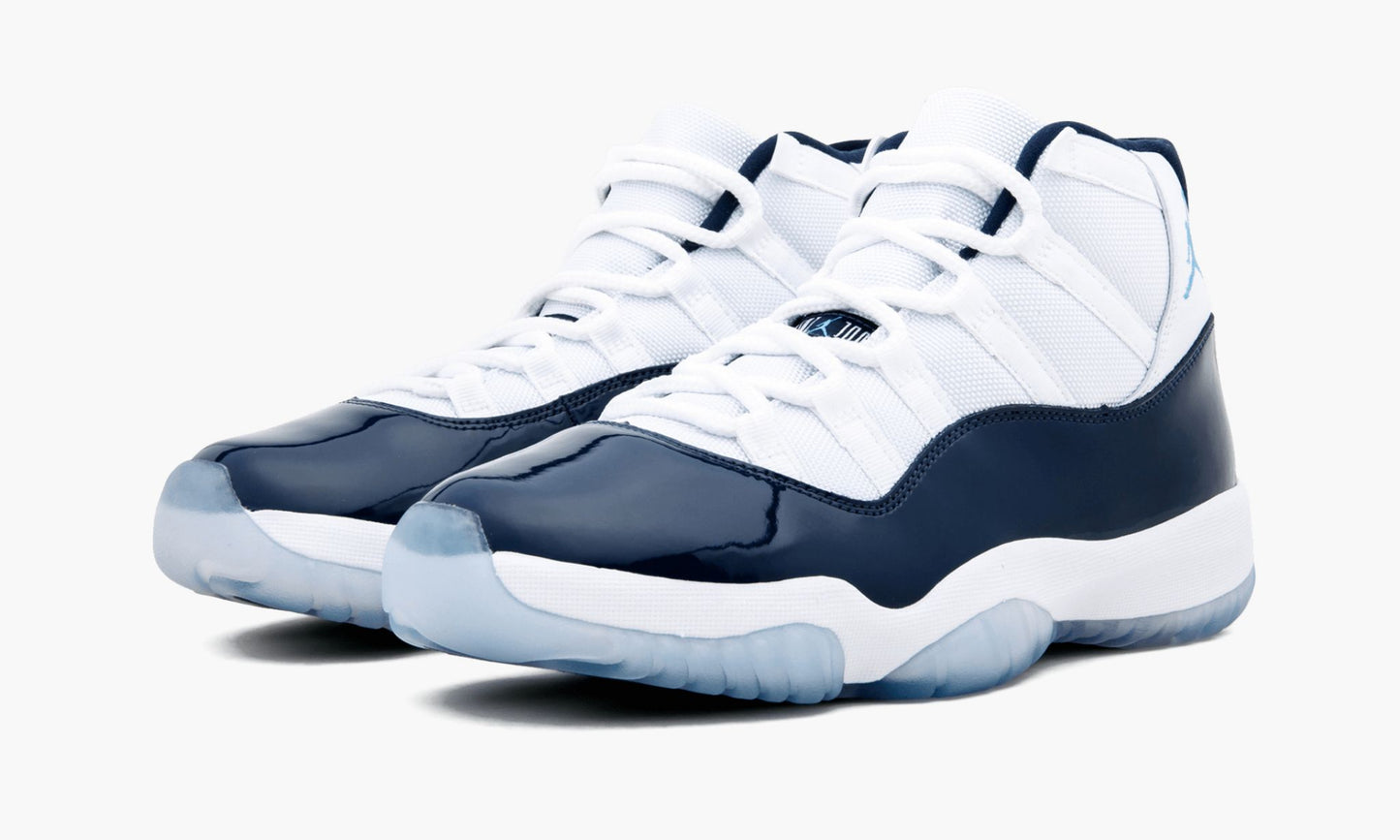 Air Jordan 11 Retro Navy / Win Like 82 Sneakers - Cushioned Stride