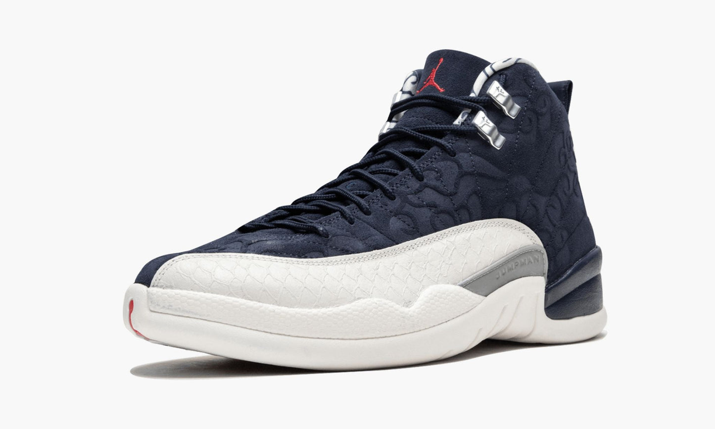 Air Jordan 12 Retro PRM International Flight Sneakers - Fresh Drop