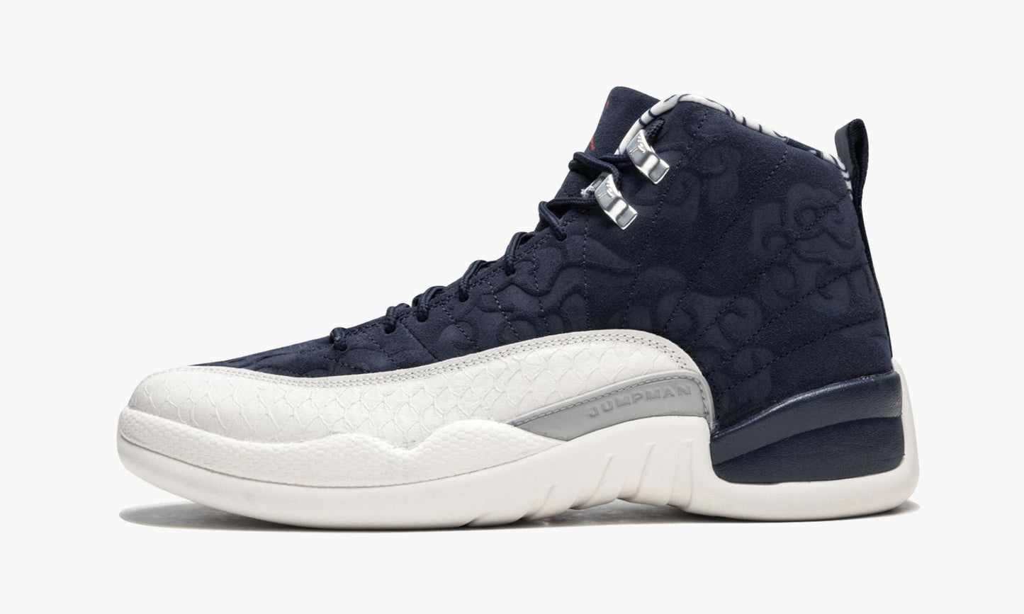 Air Jordan 12 Retro PRM International Flight Sneakers - Fresh Drop