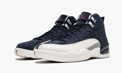 Air Jordan 12 Retro PRM International Flight Sneakers - Fresh Drop