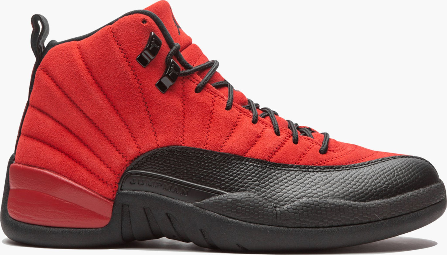 Air Jordan 12 Retro Reverse Flu Game Sneakers - Game Changer