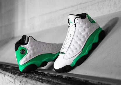 Air Jordan 13 Lucky Green Sneakers - Limited Edition | Fresh Heat