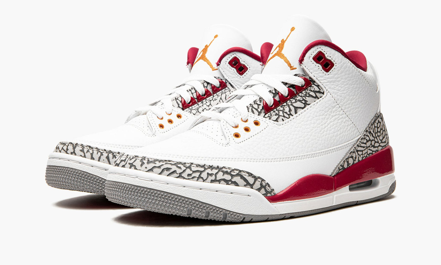 Air Jordan 3 “Cardinal” Sneakers - Court Icon | On-Feet Fire