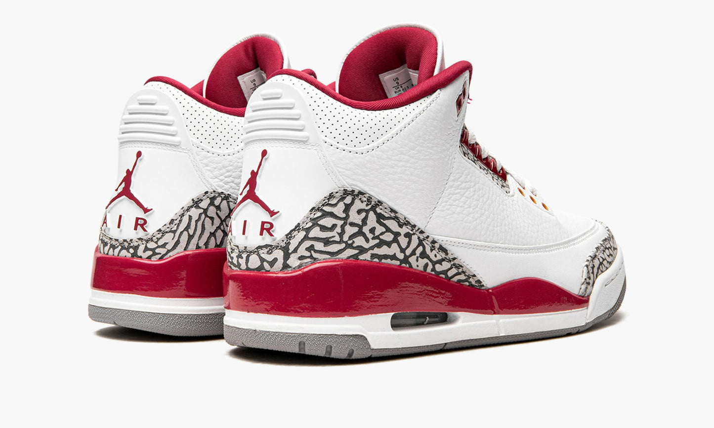 Air Jordan 3 Cardinal Sneakers - Retro Runner | Trending Sneakers