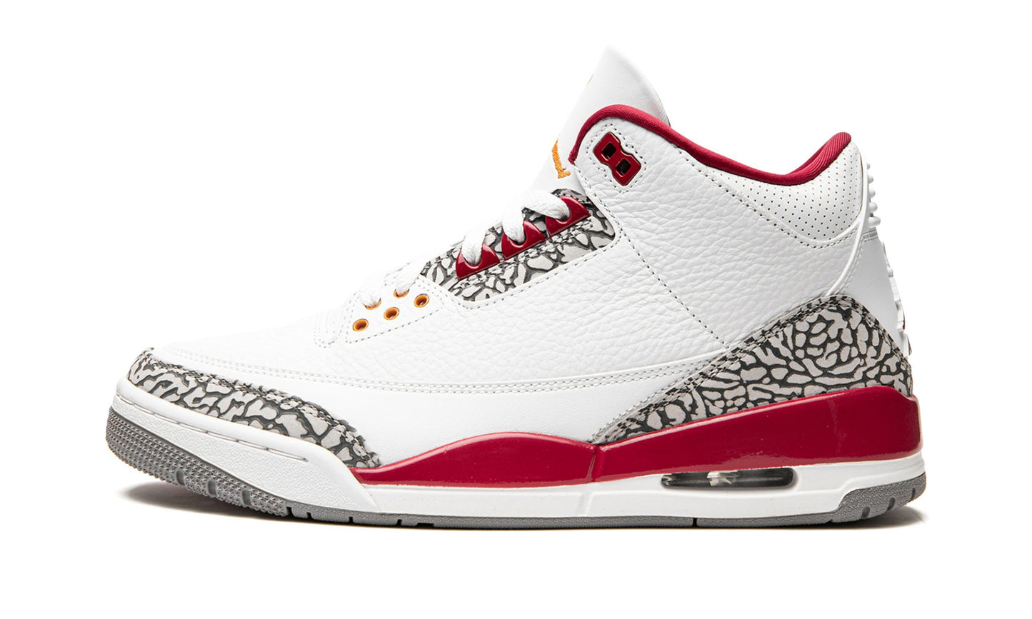 Air Jordan 3 Cardinal Sneakers - Retro Runner | Trending Sneakers