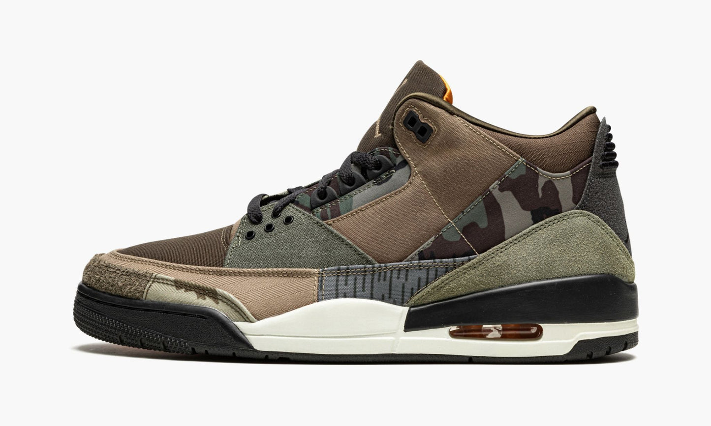Air Jordan 3 Patchwork Camo Sneakers - Streetwear Essential