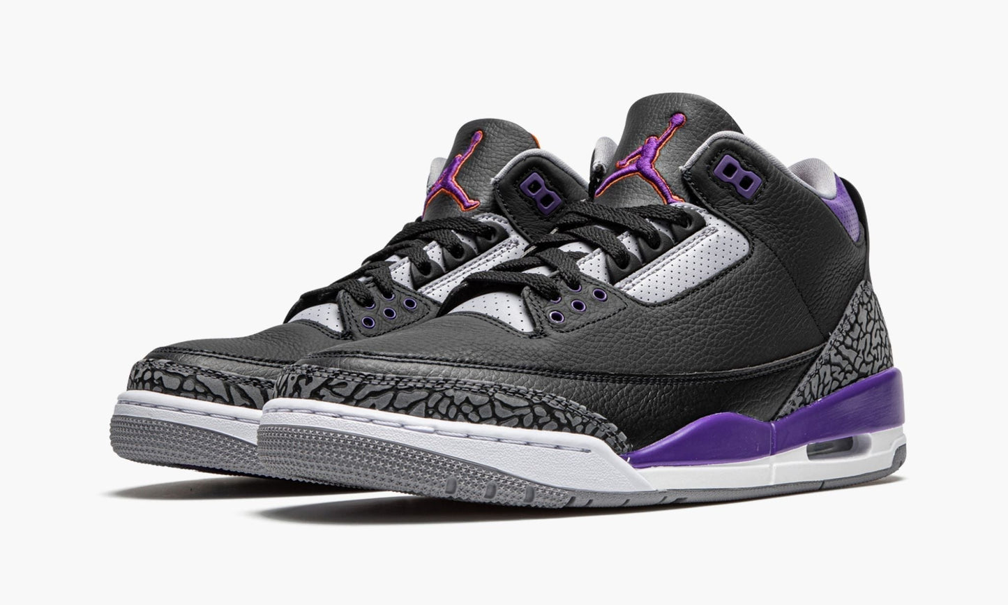 Air Jordan 3 Retro “Court Purple” Sneakers - Basketball Legend