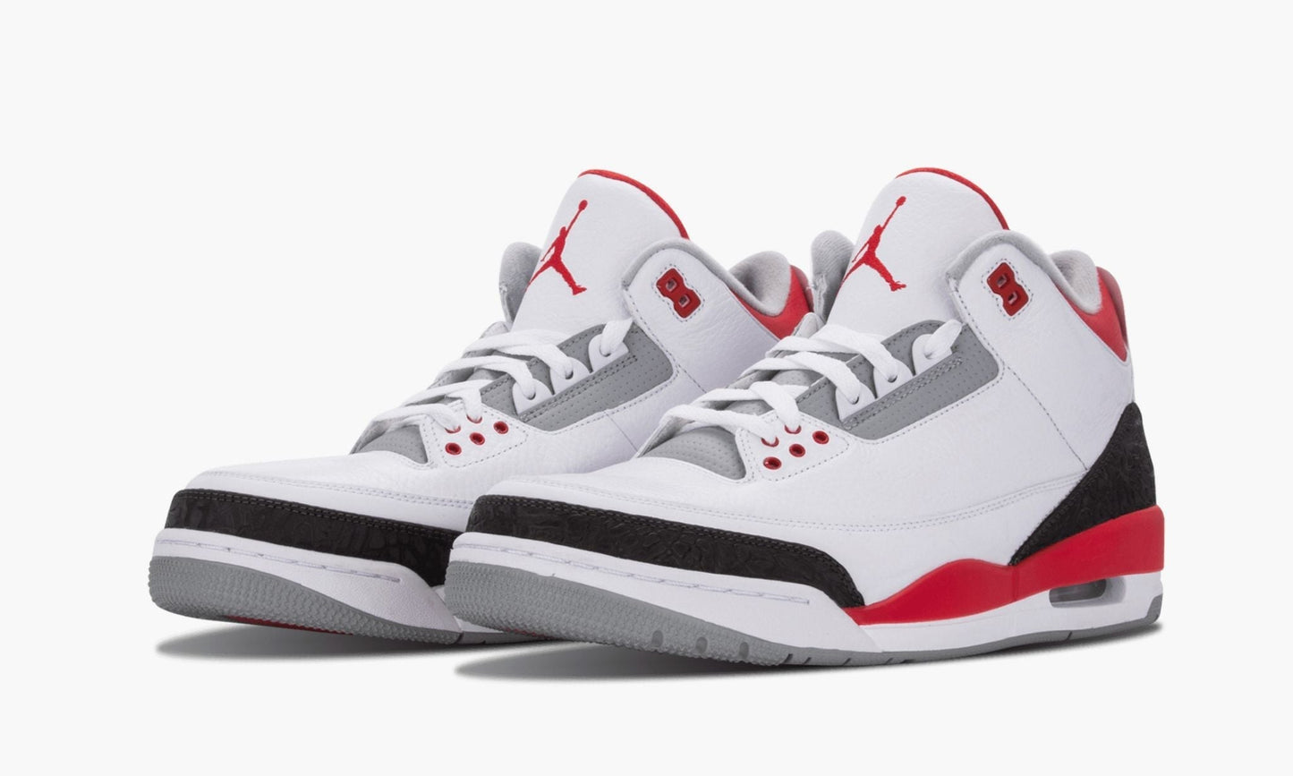 Air Jordan 3 Retro “Fire Red” Sneakers - Court Icon | Rotation Essential