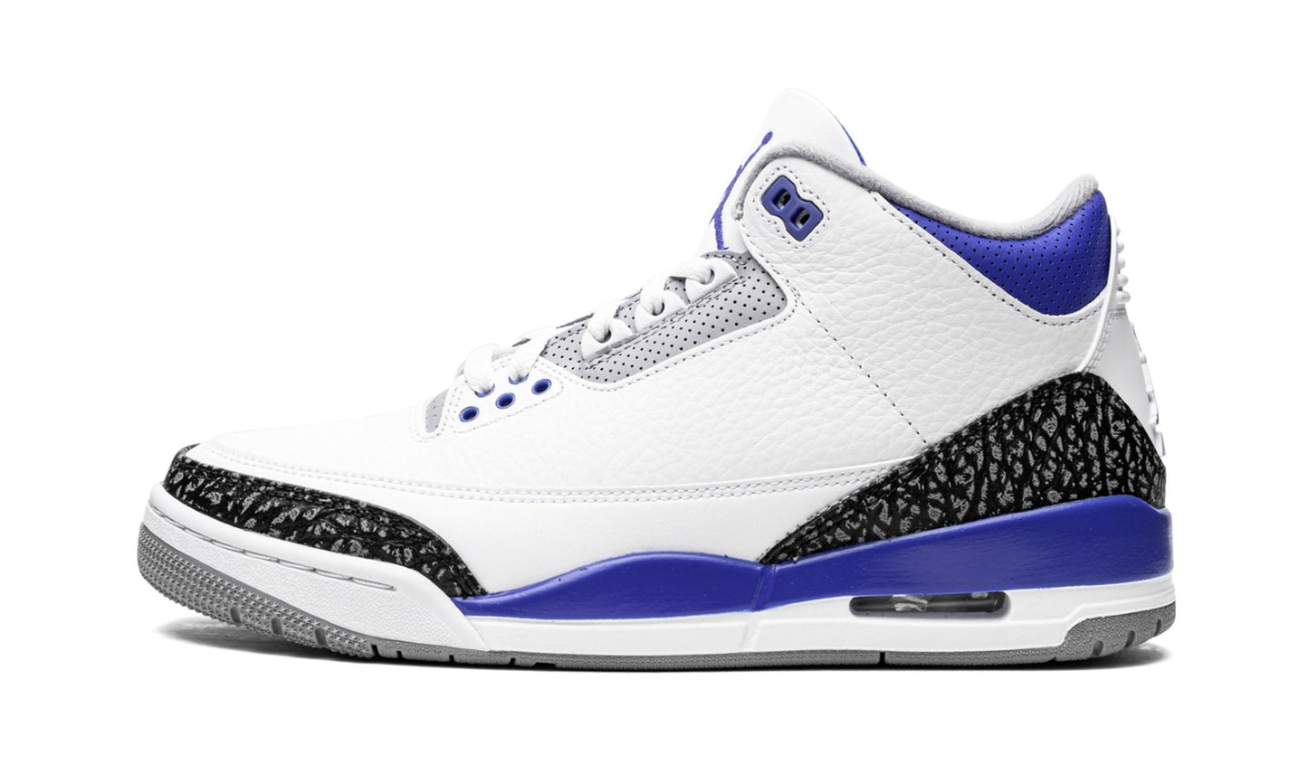 Air Jordan 3 Retro “Racer Blue” Sneakers - Head-Turner | Instant Classic
