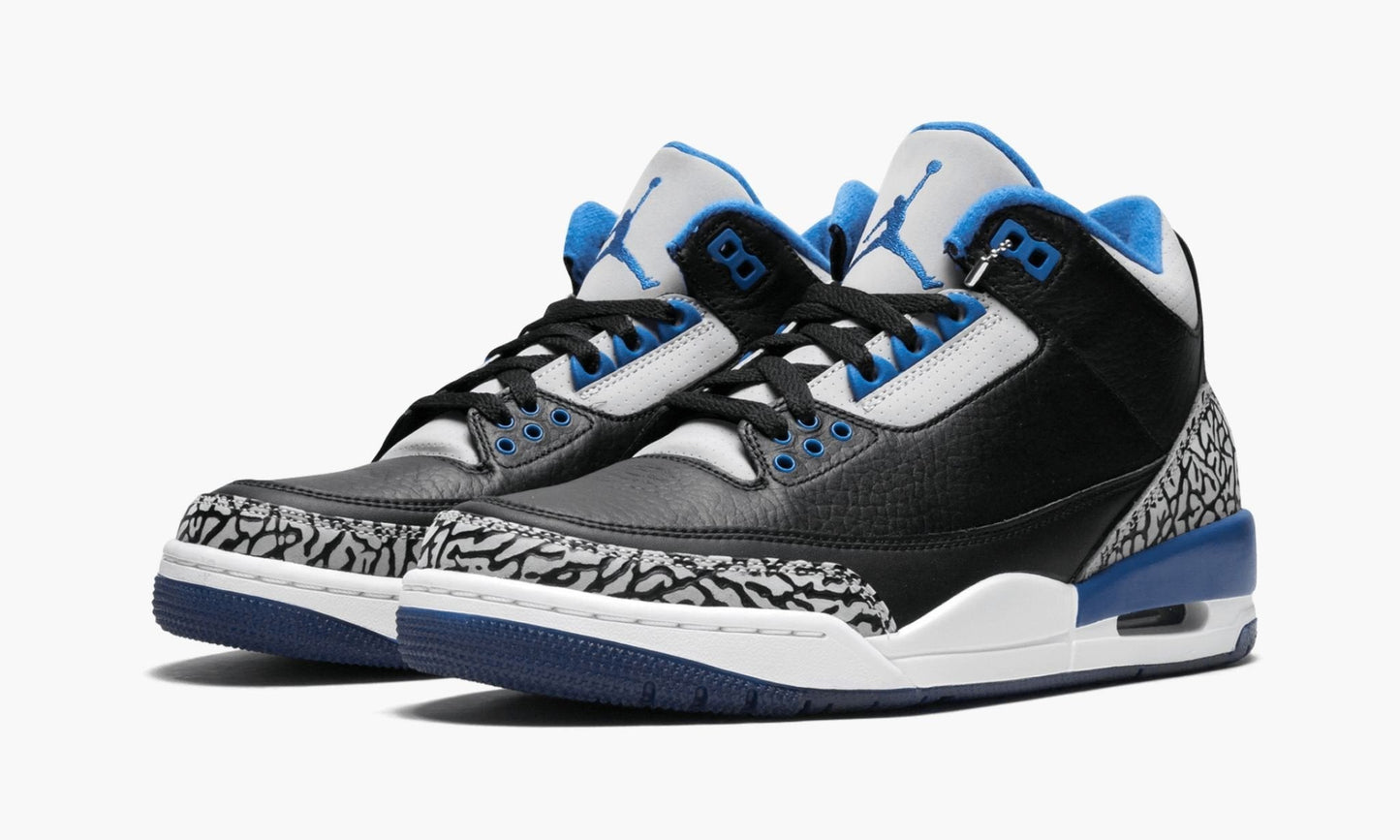 Air Jordan 3 Retro “Sport Blue” Sneakers - Prime Pick | Coveted Pair