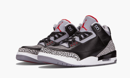 Air Jordan 3 Retro Black Cement Sneakers - Style Staple