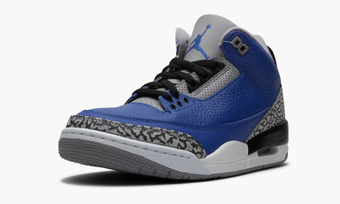 Air Jordan 3 Retro Blue Cement Sneakers - Cushioned Stride