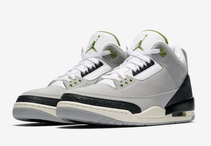 Air Jordan 3 Retro Chlorophyll Sneakers - Performance Runner