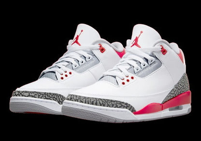 Air Jordan 3 Retro Fire Red Sneakers - Vintage Inspired