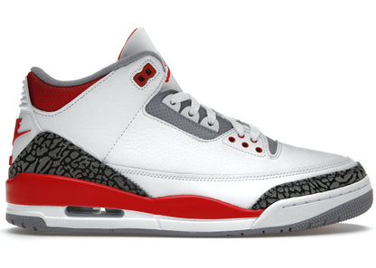Air Jordan 3 Retro Fire Red Sneakers - Vintage Inspired