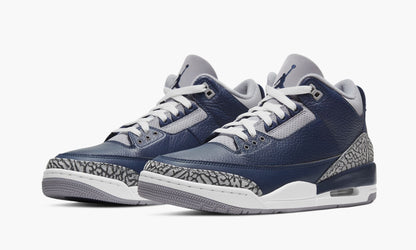 Air Jordan 3 Retro Georgetown Sneakers - Collaboration Release