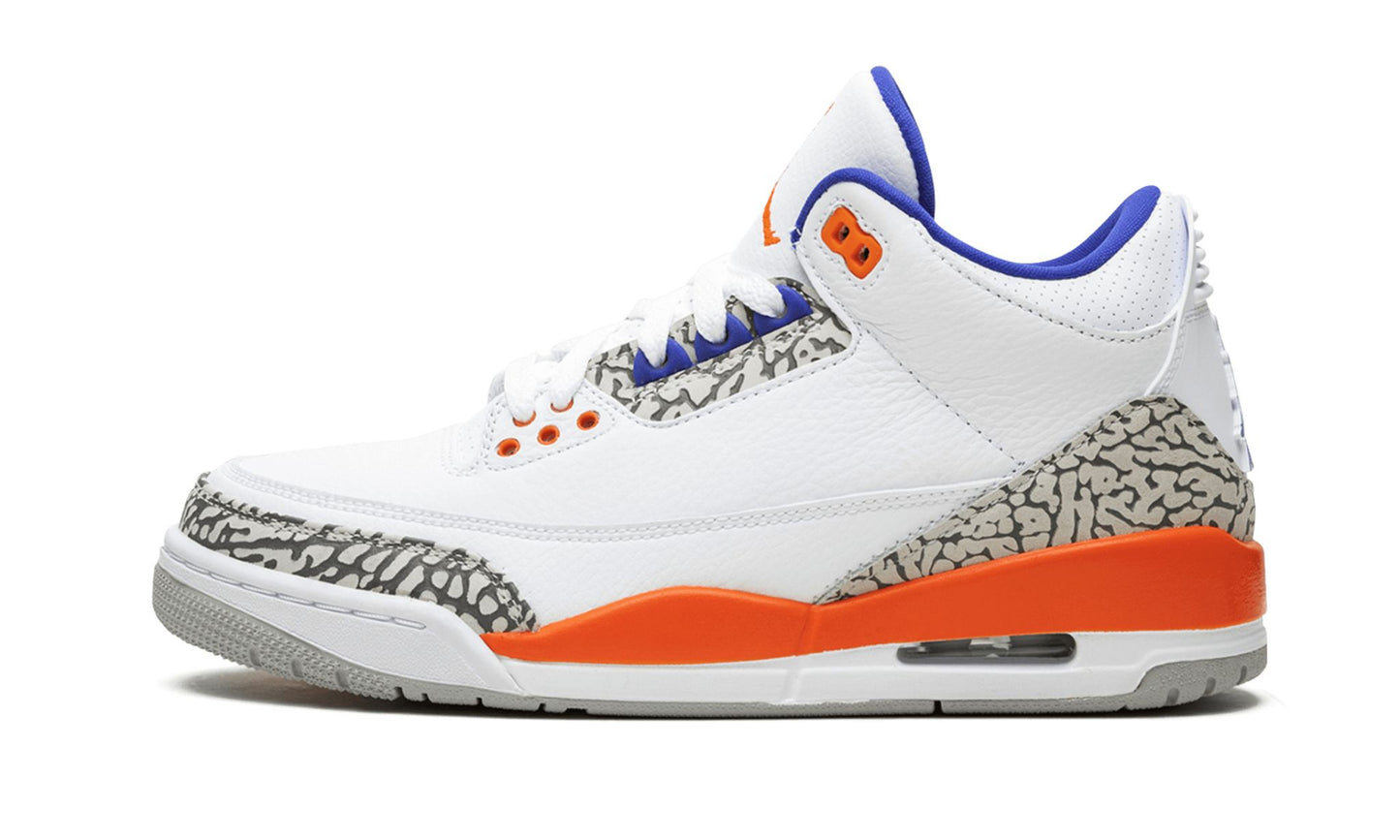 Air Jordan 3 Retro Knicks Sneakers - Signature Series | Premium Footwear