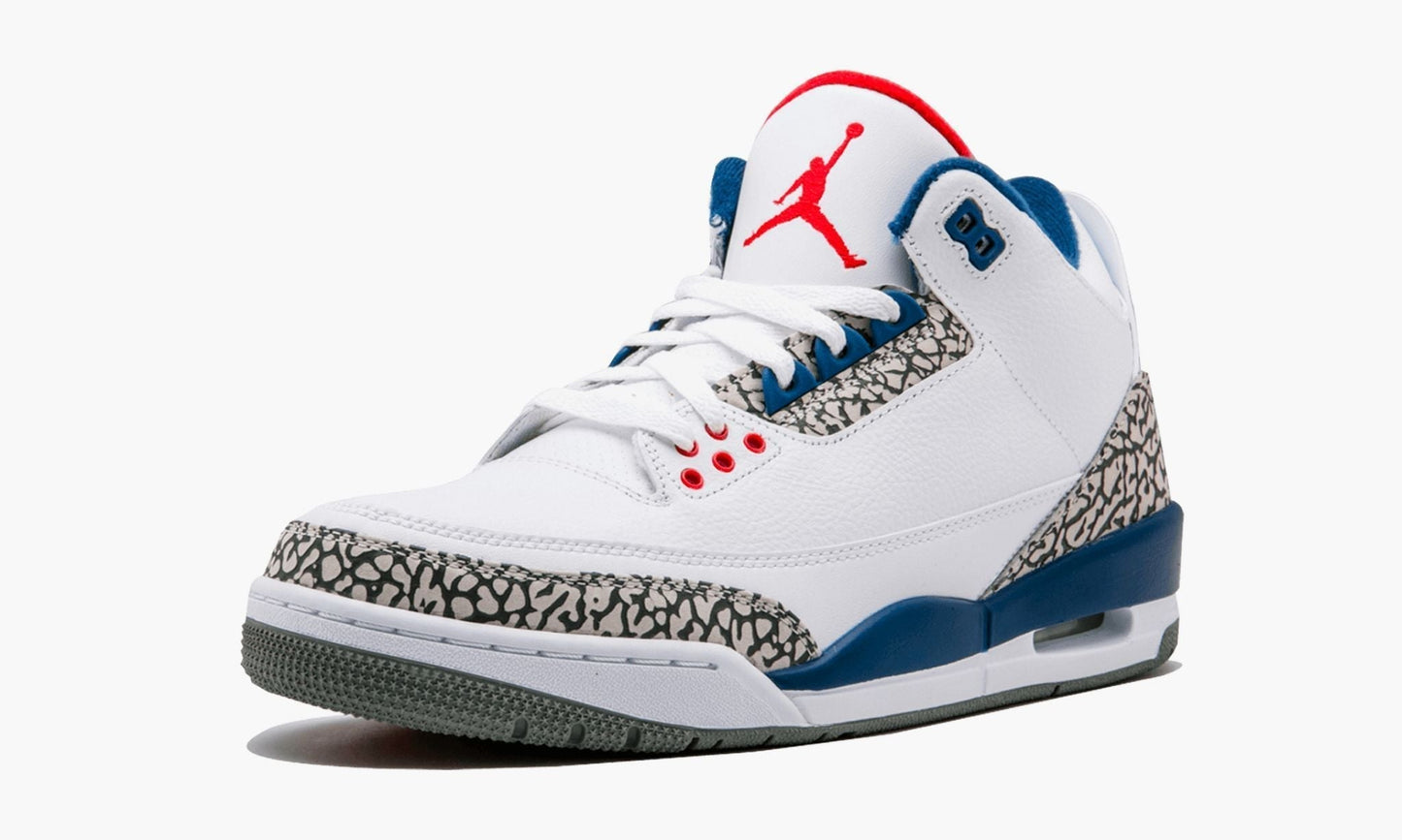 Air Jordan 3 Retro OG “True Blue” Sneakers - Court Icon