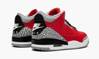 Air Jordan 3 Retro Red Cement/Unite Sneakers - Court Icon