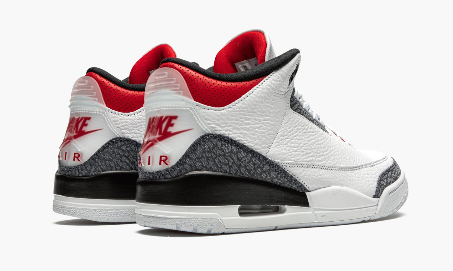 Air Jordan 3 Retro SE DNM Fire Red Sneakers - Heritage Edition