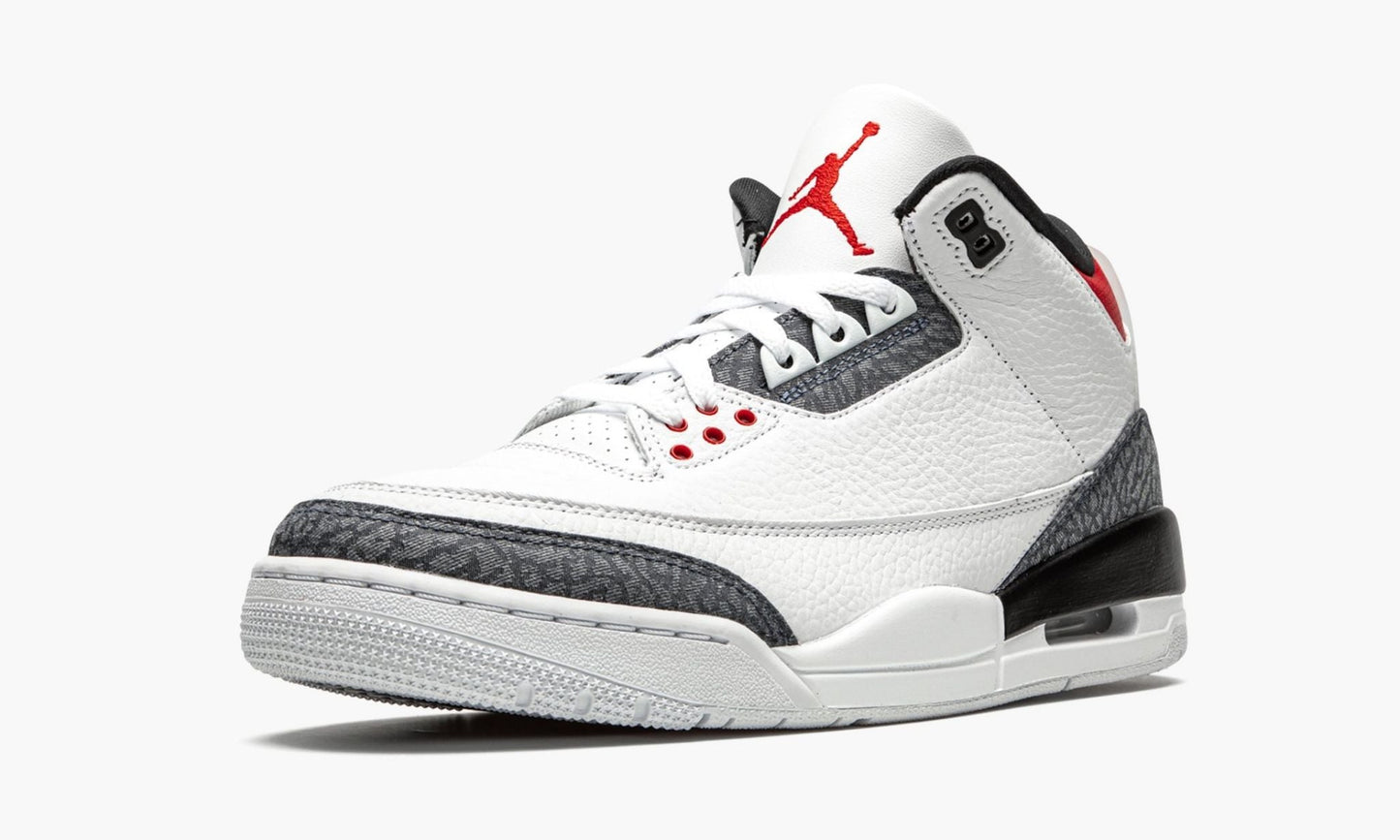 Air Jordan 3 Retro SE DNM Fire Red Sneakers - Heritage Edition