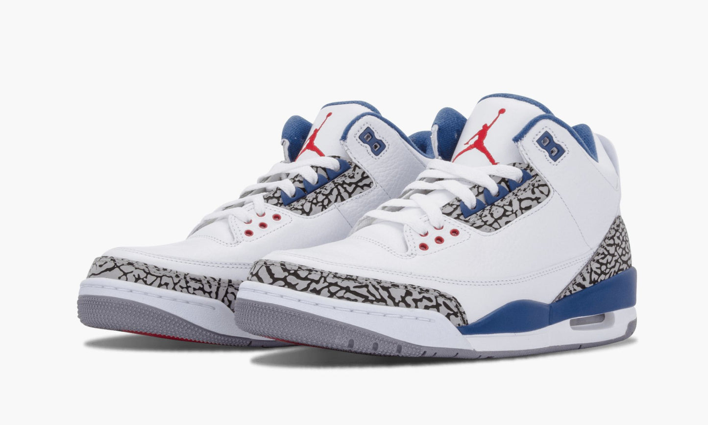 Air Jordan 3 Retro True Blue Sneakers - Collector's Edition