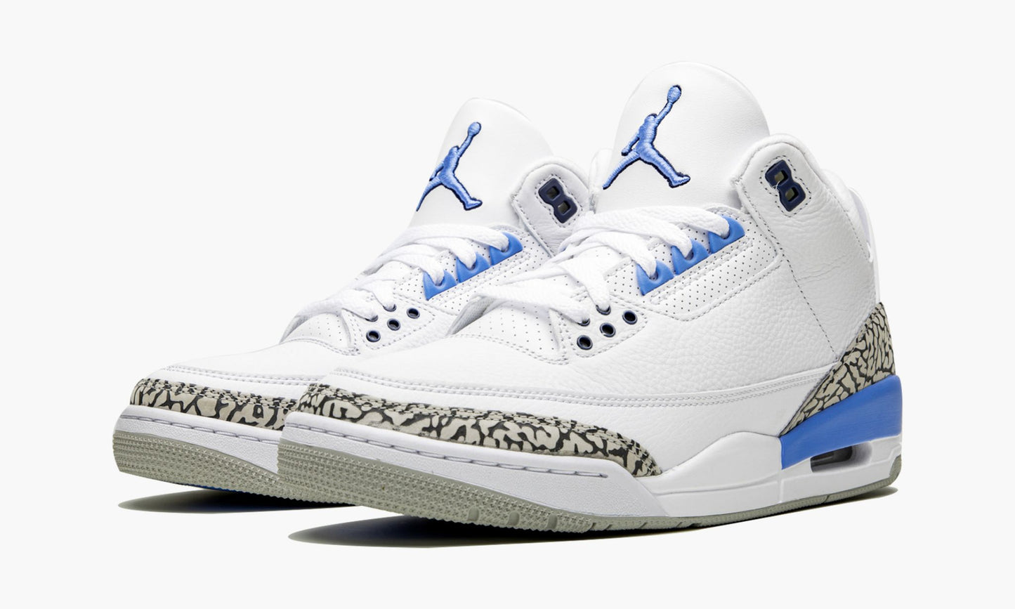 Air Jordan 3 Retro UNC Sneakers - Legend Status | Instant Classic