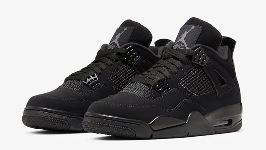 Air Jordan 4 Black Cat CU1110 Sneakers - Signature Series