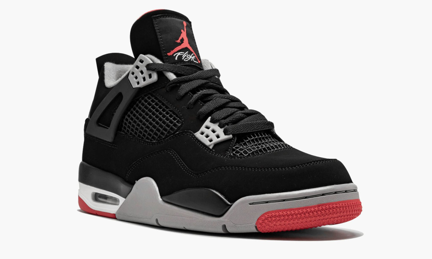 Air Jordan 4 Retro “Bred 2019 Release” Sneakers - OG Colorway