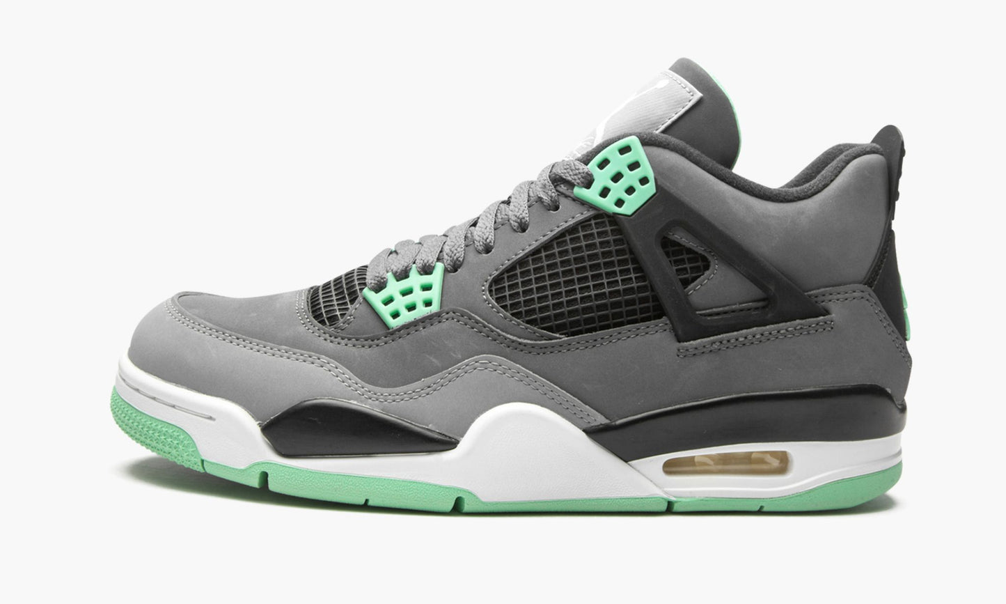 Air Jordan 4 Retro “Green Glow” Sneakers - Limited Edition
