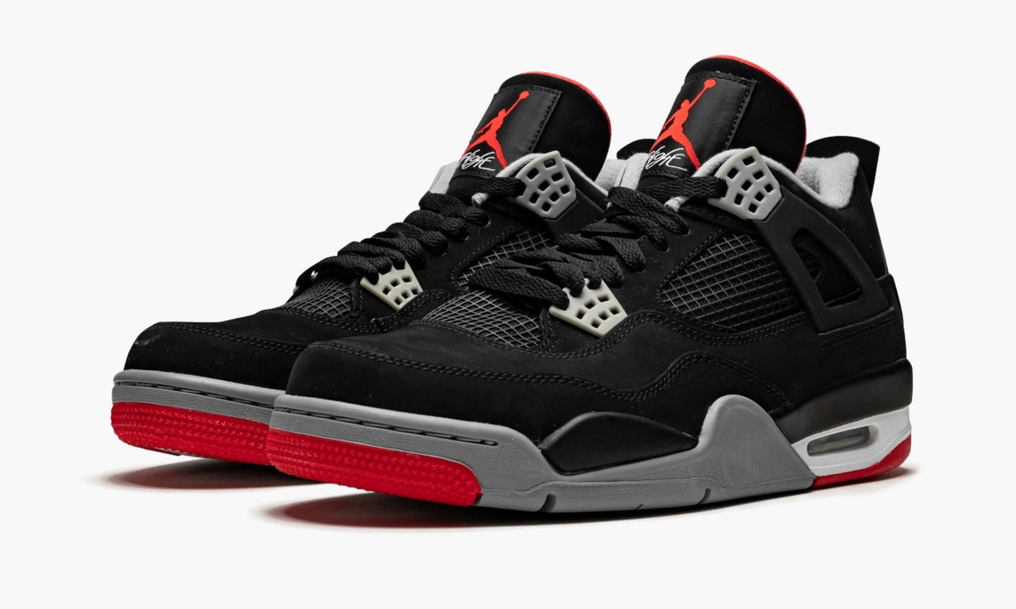 Air Jordan 4 Retro Bred Sneakers - Legend Status | Fan Favorite