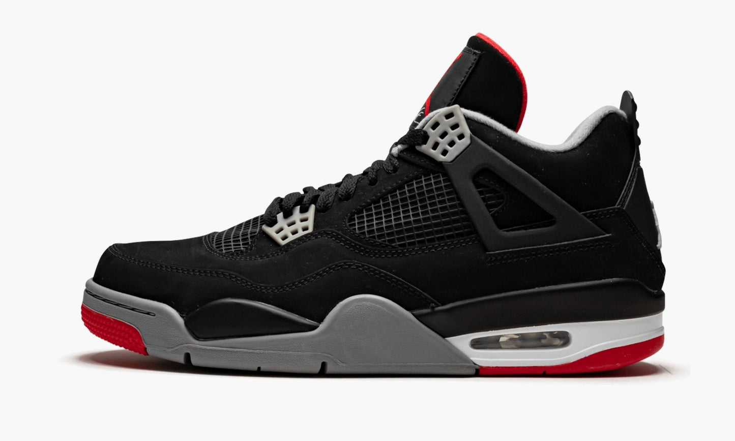 Air Jordan 4 Retro Bred Sneakers - Legend Status | Fan Favorite