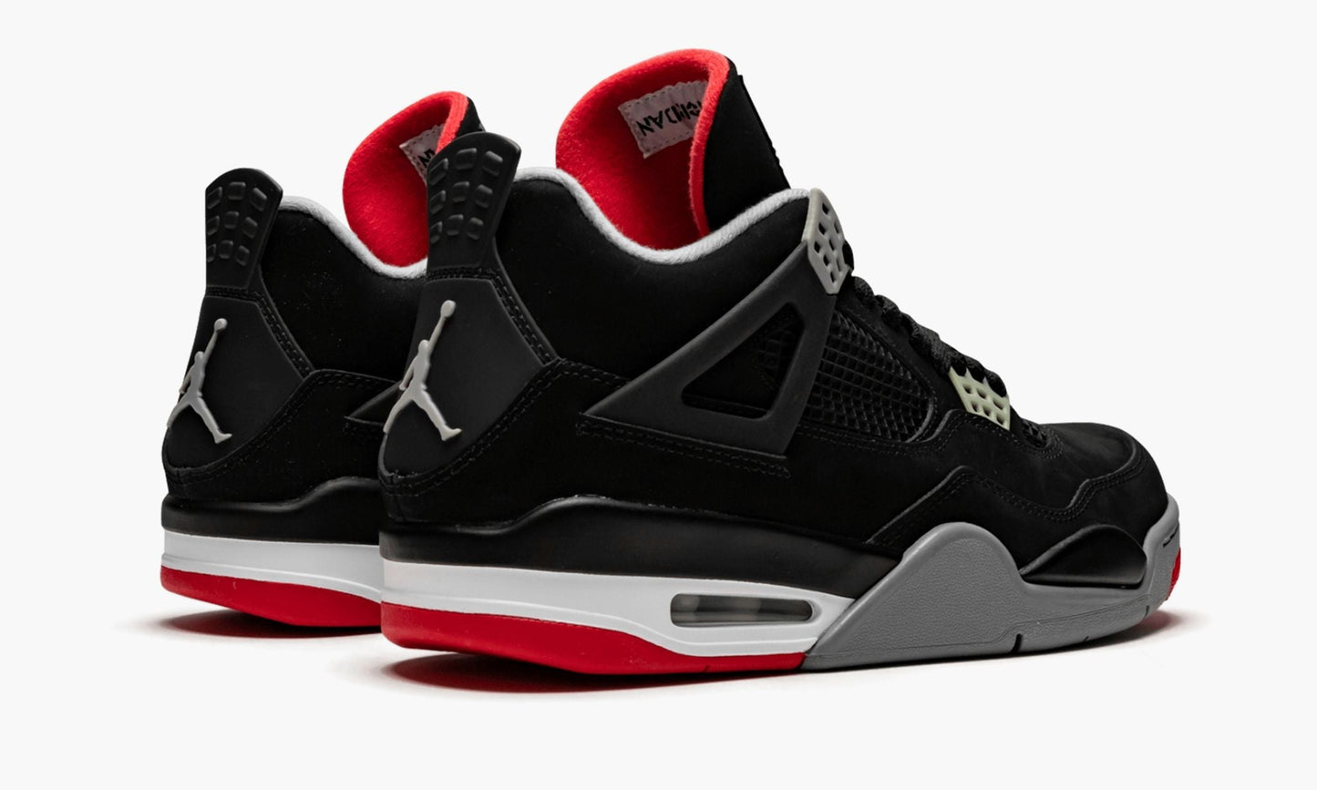 Air Jordan 4 Retro Bred Sneakers - Legend Status | Fan Favorite