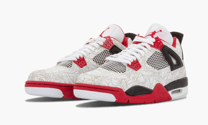 Air Jordan 4 Retro Laser Sneakers - Hall of Fame | Designer Kicks