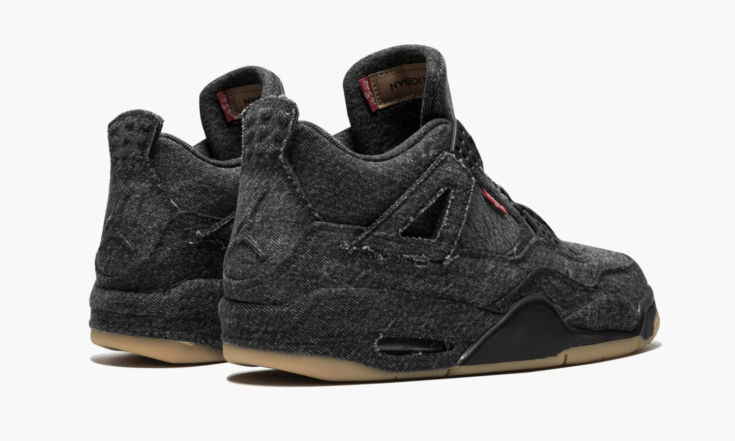 Air Jordan 4 Retro Levis NRG Black Levis Sneakers - Fresh Drop